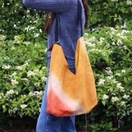 Sac à Épaule Touché Doux - Curcuma