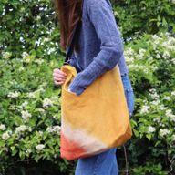Sac à Épaule Touché Doux - Curcuma