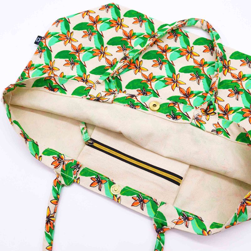 Grand Sac Éclatant - Frangipanier