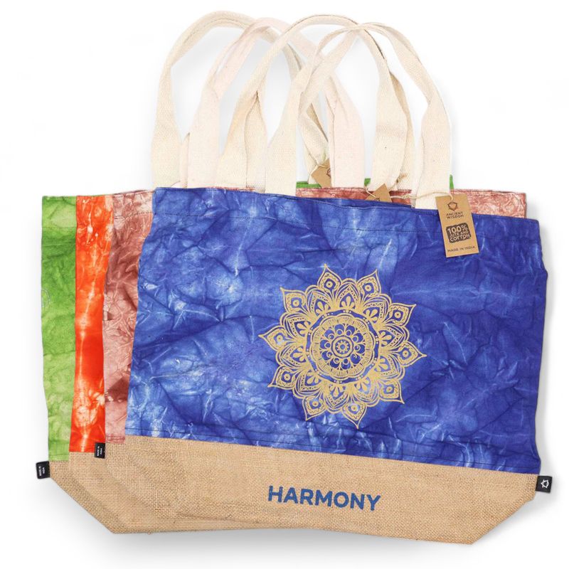 Sac 100% naturel - Pack de démarrage en carton (4 modèles x 12 pièces)