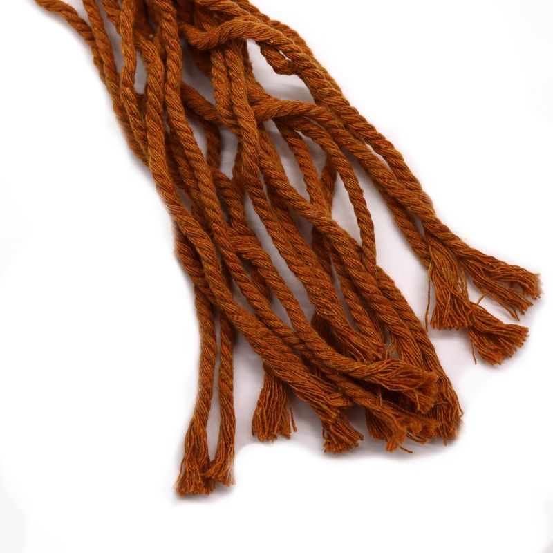 Suspension en macramé classique - Pot Med Terracota