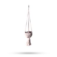Suspension décorative en macramé - Beige