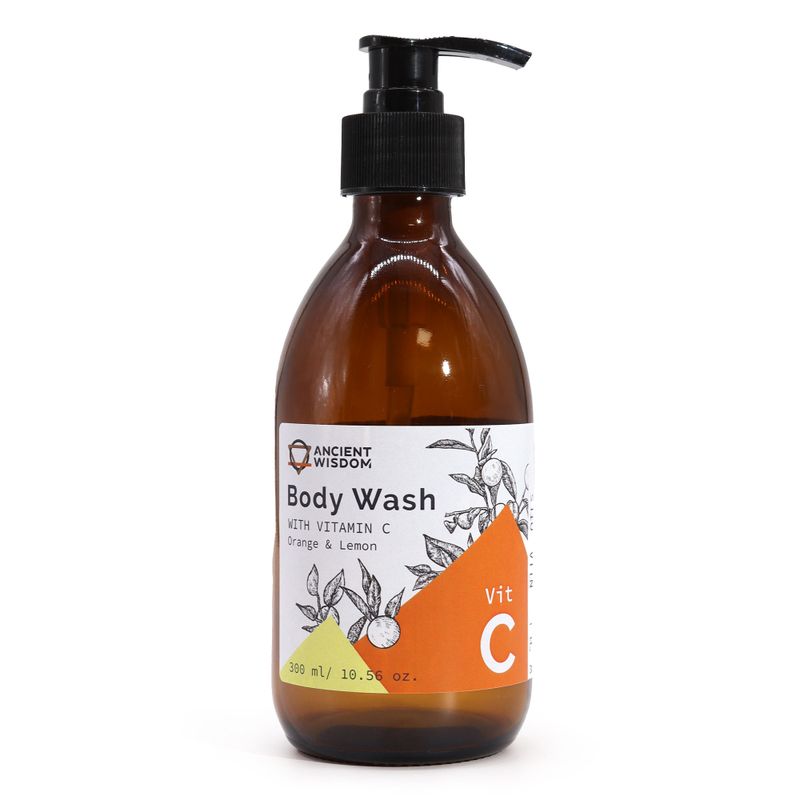 Gel douche aromathérapie à la vitamine C – Orange et citron