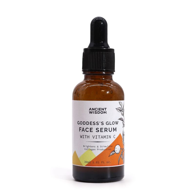 Sérum visage la lueur de la déesse à la vitamine C