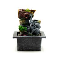 Fontaine d'eau de table - 20 cm - Éléphant amoureux