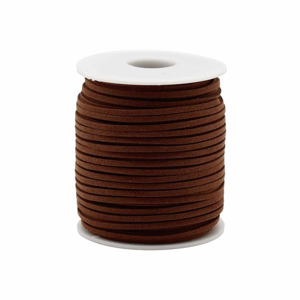 Cordon pendentif en rouleau en vrac - 2,5 mm x 45 m - Marron foncé A010