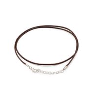 Packs de cordons pour pendentifs cirés - 2 mm x 55 cm - Assortis - Marron foncé 112