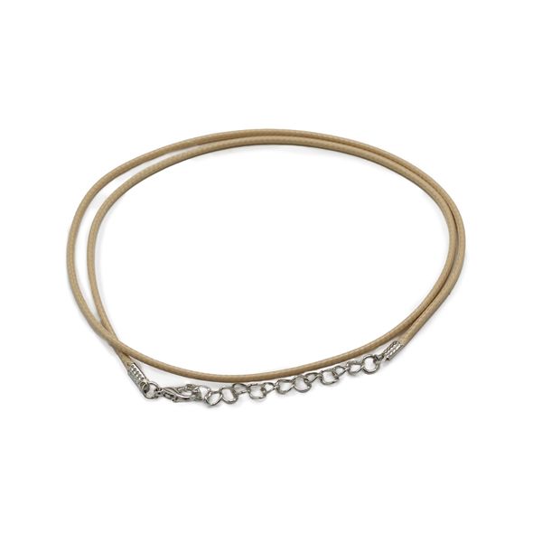Packs de cordons pour pendentifs cirés - 2 mm x 55 cm - Assortis - Tan 117