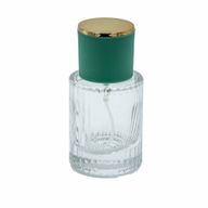 Mousse Verte - Bouteille ronde nervurée de 30 ml, spray et bouchon