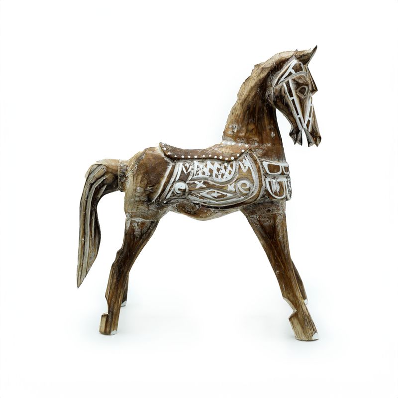 Cheval Antique moyen 25 cm