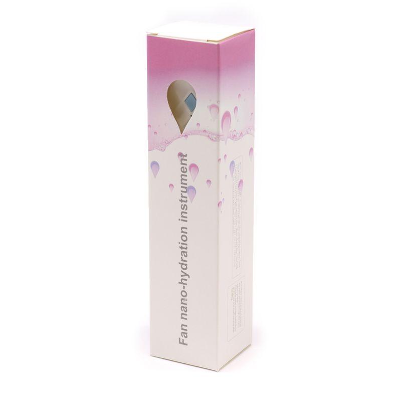 Ventilateur et spray pour le visage White Nano Mist - rechargeable par USB