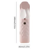 Ventilateur et spray pour le visage Pink Nano Mist - rechargeable par USB