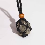 Collier à cordon pour pierre précieuse 45 cm/18 pouces - Noir
