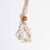 Collier à cordon pour pierre précieuse 45 cm/18 pouces - Naturel