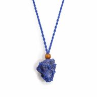 Collier à cordon pour pierre précieuse 45 cm/18 pouces - Bleu marine