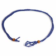 Collier à cordon pour pierre précieuse 45 cm/18 pouces - Bleu marine