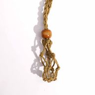 Collier à cordon pour pierre précieuse 45 cm/18 pouces - Sable