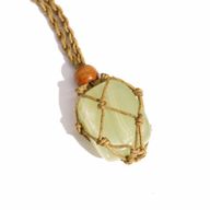 Collier à cordon pour pierre précieuse 45 cm/18 pouces - Sable