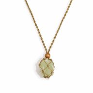 Collier à cordon pour pierre précieuse 45 cm/18 pouces - Sable