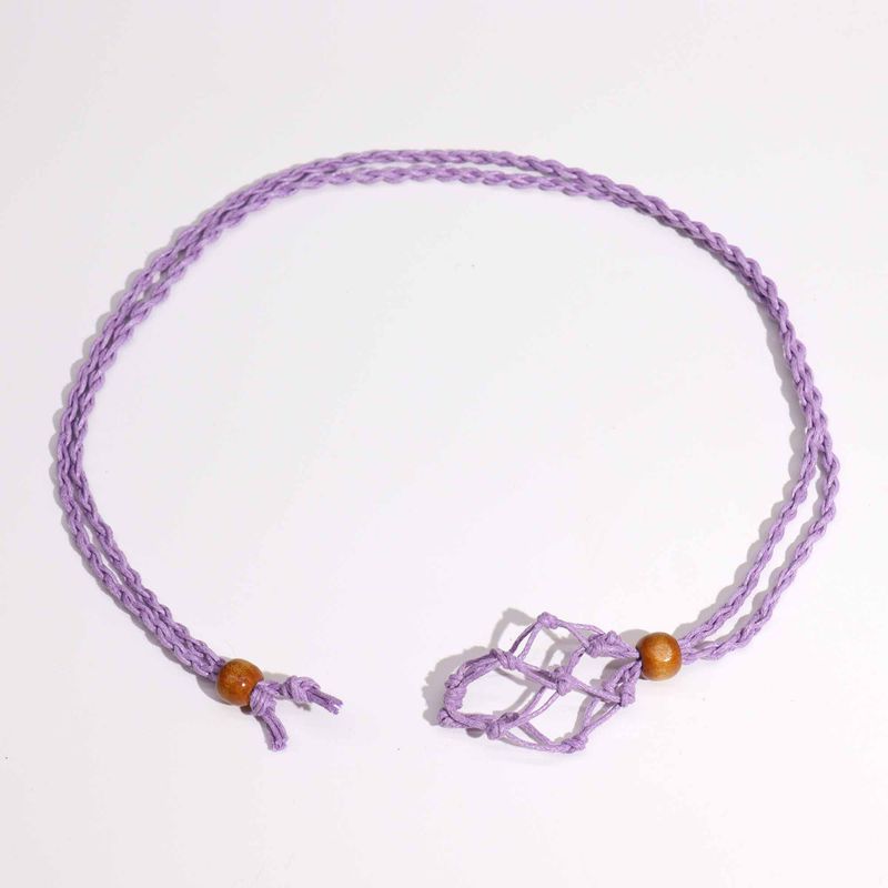 Collier à cordon pour pierre précieuse 45 cm/18 pouces - Lot mixte 5 de chaque couleur