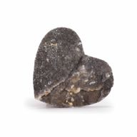 Grands cœurs en calcite (environ 6,5-8,5 cm)