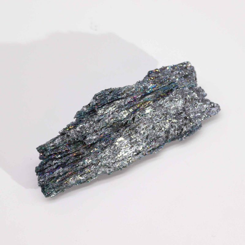 Pierre de chakra à sept couleurs en titane naturel amélioré (environ 40 à 80 g sur 7 à 10 cm)