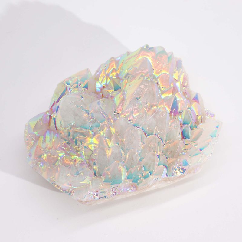 Quartz naturel amélioré de grande taille - Quartz Aura Angel (environ 300-450 g 8-15 cm)