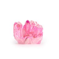 Quartz naturel amélioré de qualité moyenne - Quartz Aura Rose Halo (environ 100-150 g 7-10 cm)
