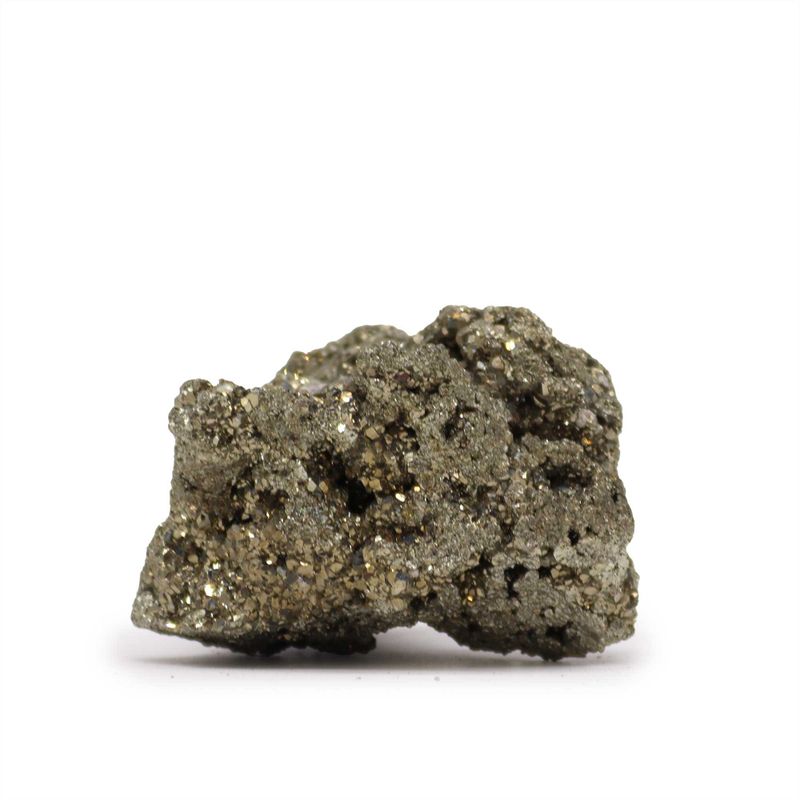 Pyrite péruvienne - Grande taille de première qualité (environ 100-135 g 55-65 mm)