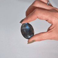 Pierres de palmier labradorite de Madagascar (environ 17-40 g 35-50 mm)