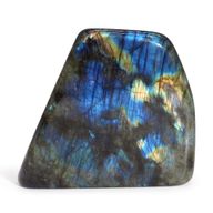Pierres de déclaration en labradorite de Madagascar (environ 900-1100 g, 100-170 mm)