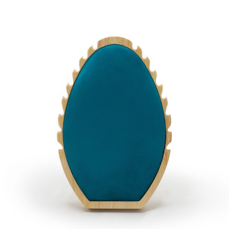 Petit présentoir à colliers ovale 19x13cm
