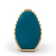 Petit présentoir à colliers ovale 19x13cm