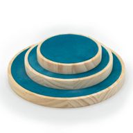 Ensemble de trois présentoirs ronds (10 cm, 15 cm, 20 cm)
