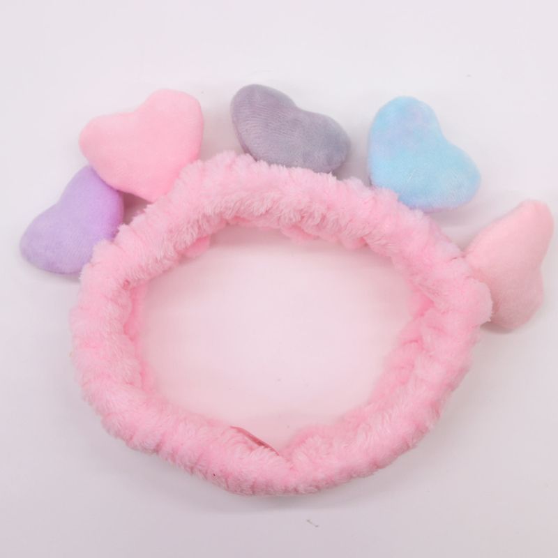 Jolis bandeaux de maquillage - Amour & Coeurs (assortis)