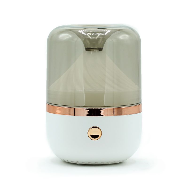 Diffuseur d'Arômes Urban Blanc & Bronze - USB - Changement de Couleur