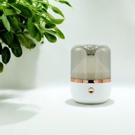 Diffuseur d'Arômes Urban Blanc & Bronze - USB - Changement de Couleur