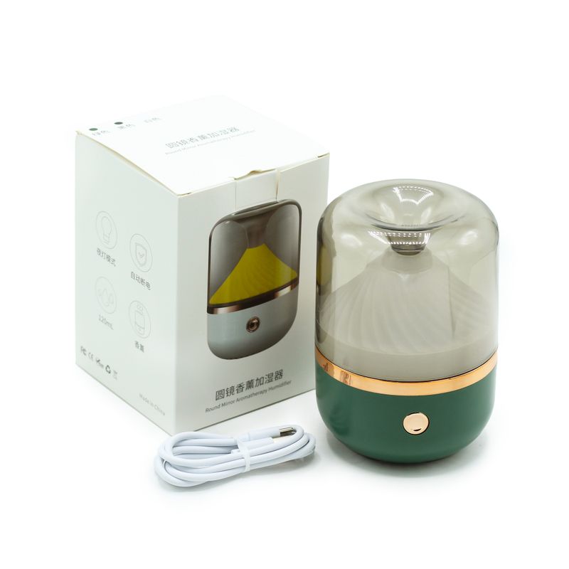 Diffuseur Urban Aroma Vert & Bronze - USB - Changement de Couleur