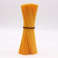 Paquet de roseaux en fibres 3mm x 25cm  - (approx 250) - Orange Doux