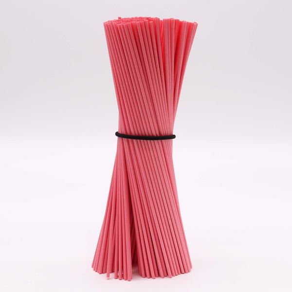 Paquet de roseaux en fibres 3mm x 25cm - (approx 250) - Rose de Floride