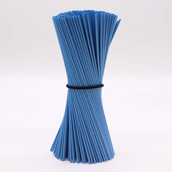 Paquet de roseaux en fibres 3mm x 25cm - (approx 250) - Bleu poudré
