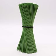 Paquet de roseaux en fibres 3mm x 25cm - (approx 250) - Vert Mousse