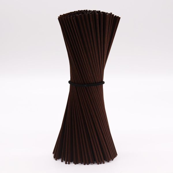 Paquet de roseaux en fibres 3mm x 25cm - (env. 250) - Chocolat
