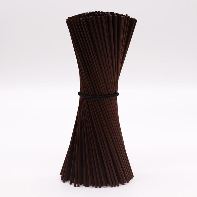 Paquet de roseaux en fibres 3mm x 25cm - (env. 250) - Chocolat