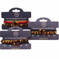 Bracelets de pierres double pouvoir - Oeil de tigre
