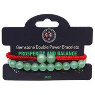 Bracelets de pierres à double pouvoir - Jade
