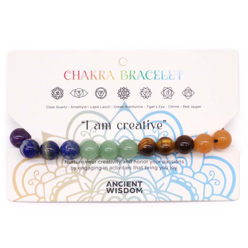 Bracelets de Chakra - 21 pierres