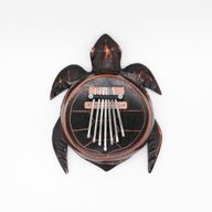 Kalimba Tortue Antique Noix de Coco
