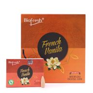 Cones d'Encens Biofresh à Flux Inversé (40 cônes) - Vanille Française