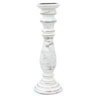 Support de bougie classique - Blanchi - 37x10cm - Grand